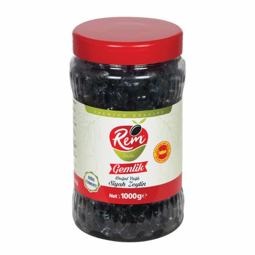 Rem Gemlik Siyah Salamura Zeytin 2 Kg