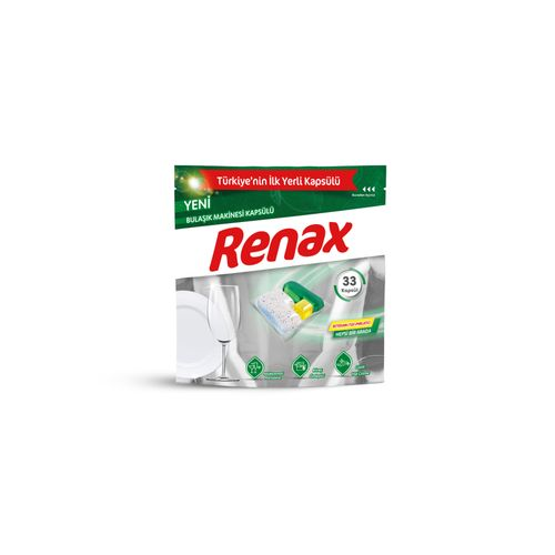 Renax Bulaşık Makinesi Kapsülü 33 Adet