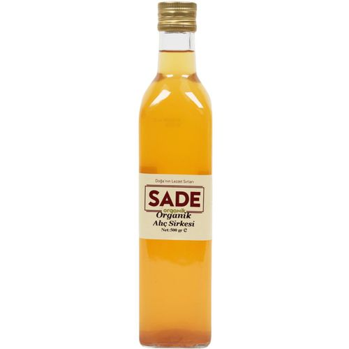 Sade Organik Alıç Sirkesi 500 Gr