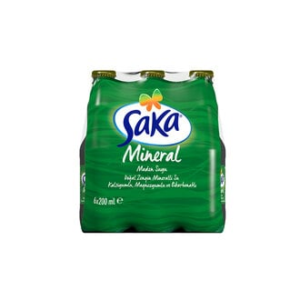 Saka Doğal Maden Suyu 6x200 Ml