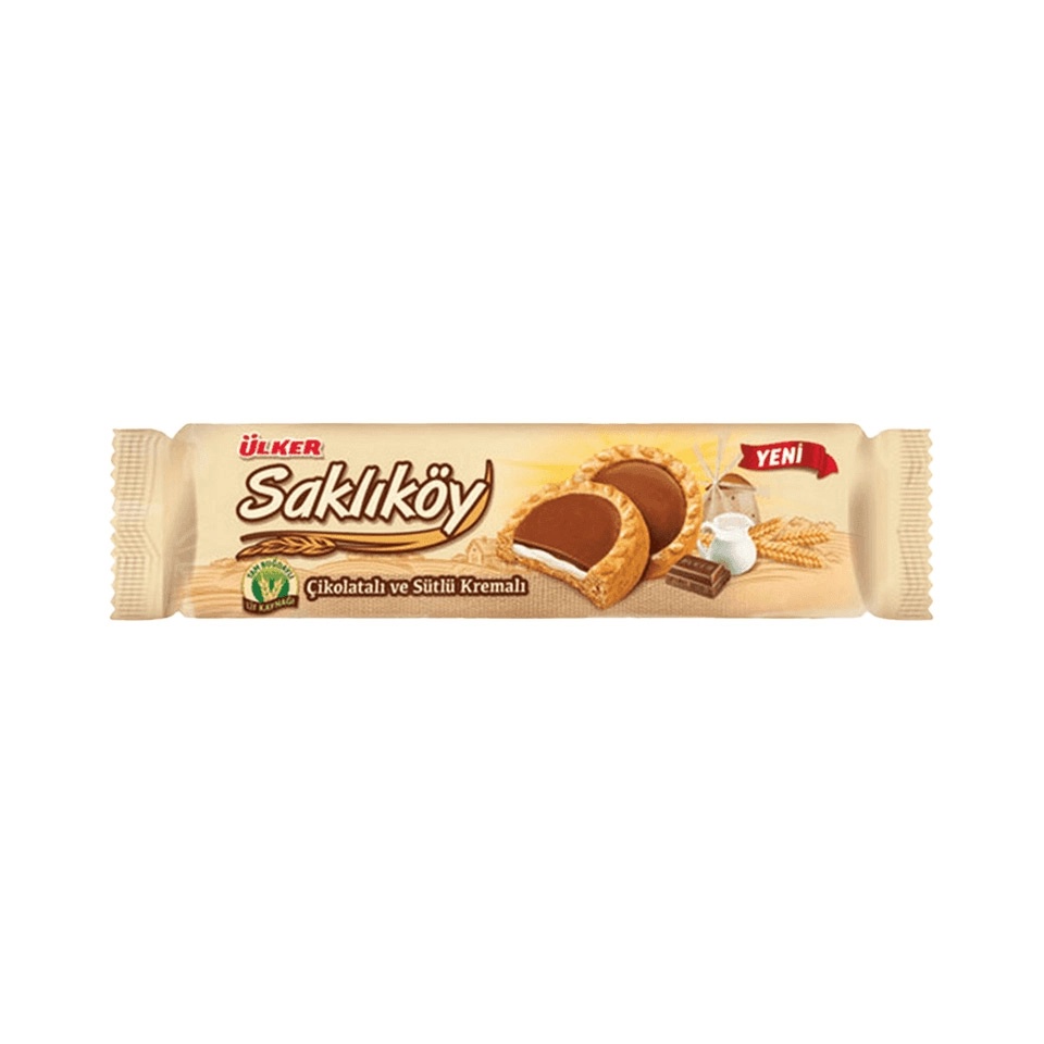 Saklıköy Çikolata Kremalı Bisküvi 435 Gr