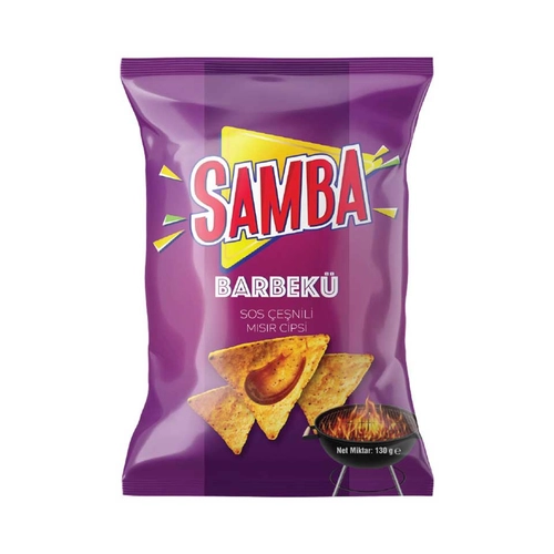 Samba Cips Mısır Barbekü 130 Gr