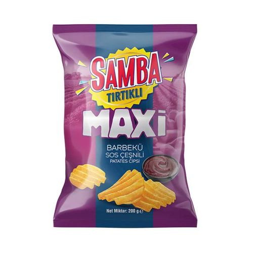 Samba Cips Patates Tırtıklı BBQ 200 GR