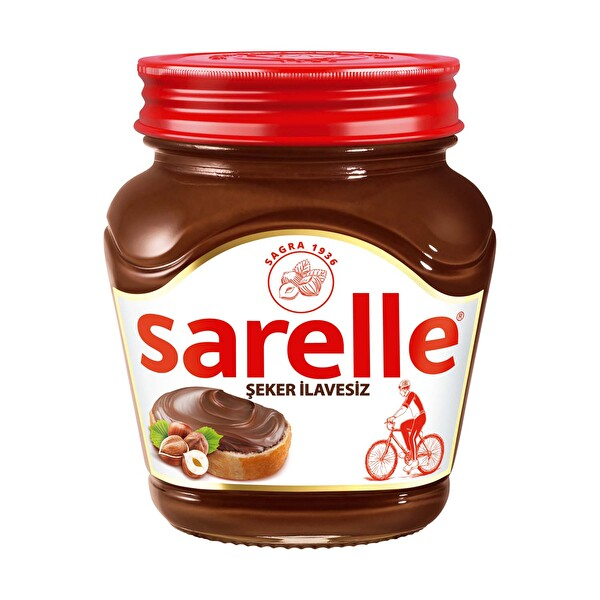 Sarelle Şekersiz Kakaolu Fındık Ezmesi 350 Gr