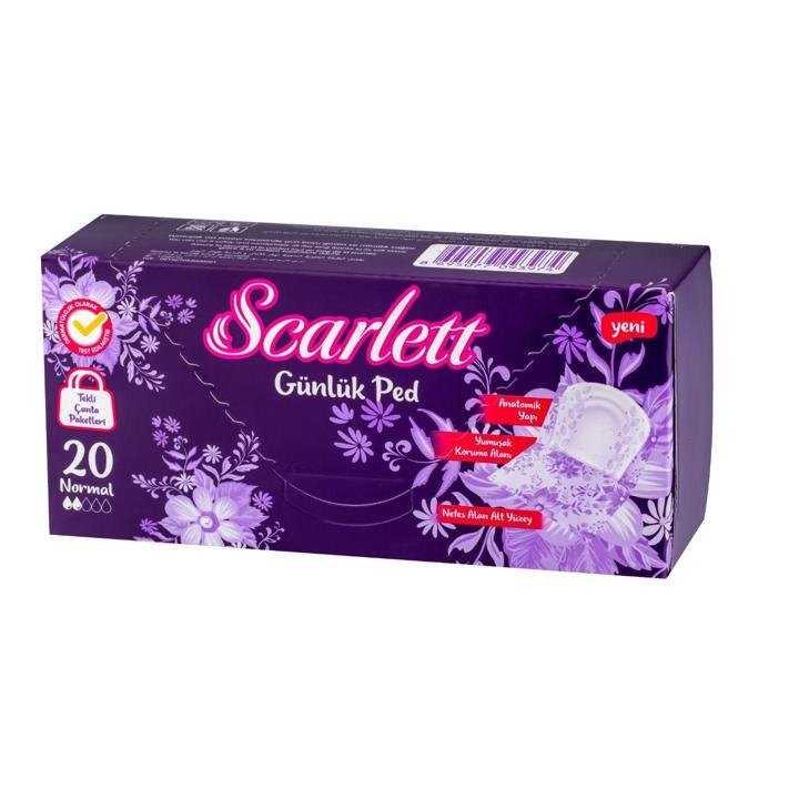 Scarlett Tek Sargili Gunluk Ped 20li Adet