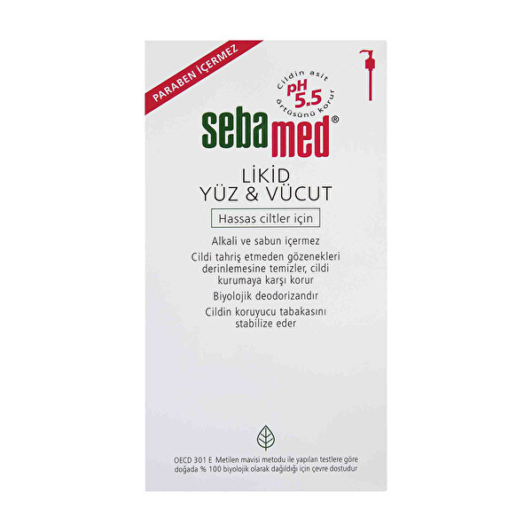 Sebamed Likit Yüz & Vücut 1000 Ml