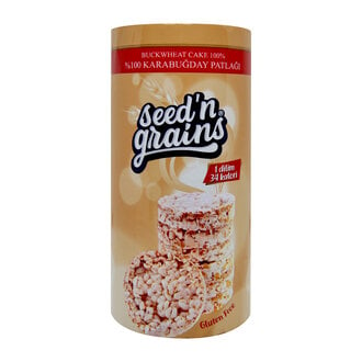 Seedn Grains Karabuğday Patlağı 125 Gr