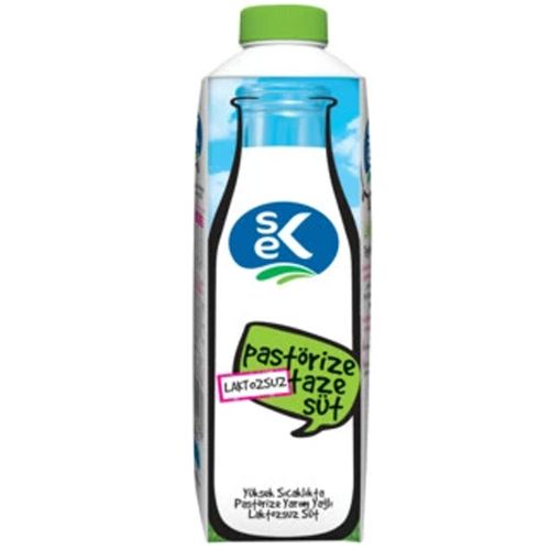 Sek Laktozsuz Pastörize Süt 1000 Ml