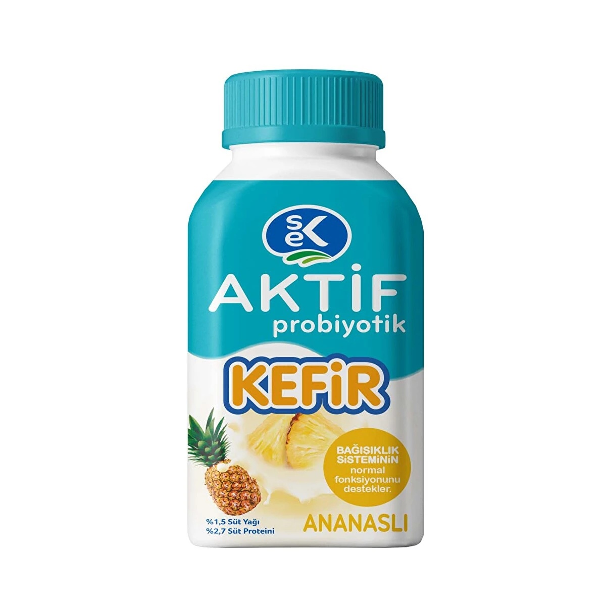 Sek Probiyotik Ananaslı Kefir 250 Ml