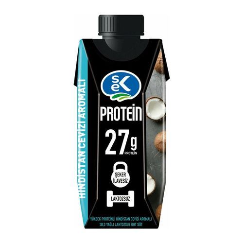 Sek Protein Hindistan Cevizi Aromalı Süt 330 Ml