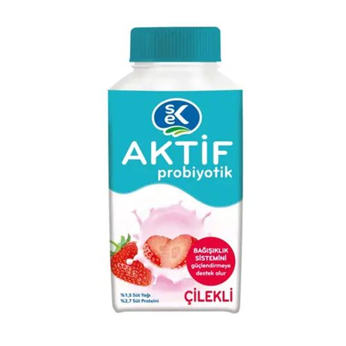 Sek Kefir Probiyotik Çilekli 250 Ml