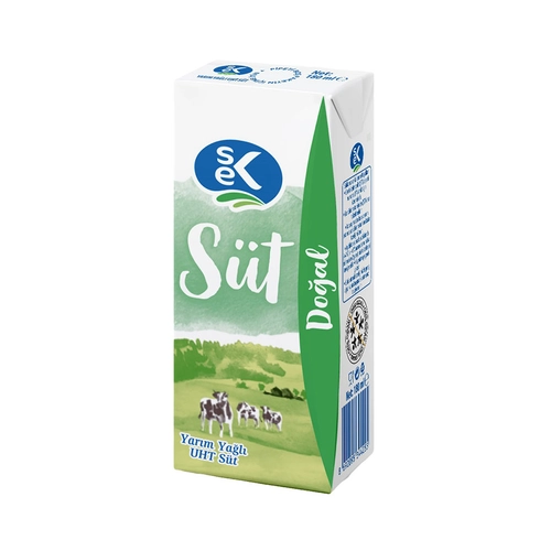 Sek Süt Yarım Yağlı 180 ml