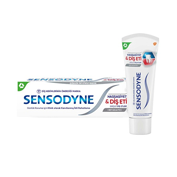 Sensodyne Hassas & Diş Eti Beyazlık 75 Ml