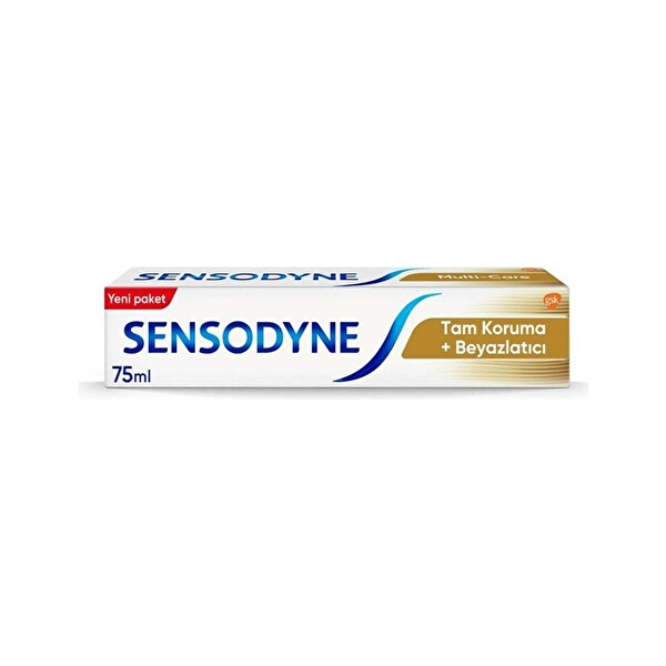 Sensodyne Tam Koruma ve Beyazlık Diş Macunu 75 Ml