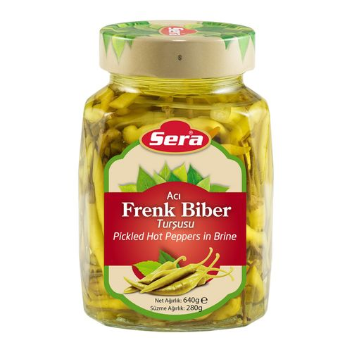 Sera Acı Frenk Biber Turşusu 640 Gr