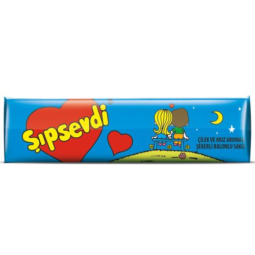 Şıpsevdi Sakız Muz Çilek 25 Gr