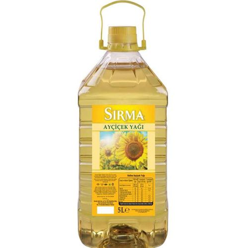 Sırma Ayçiçek Yağı Dar Ağız 5 Lt