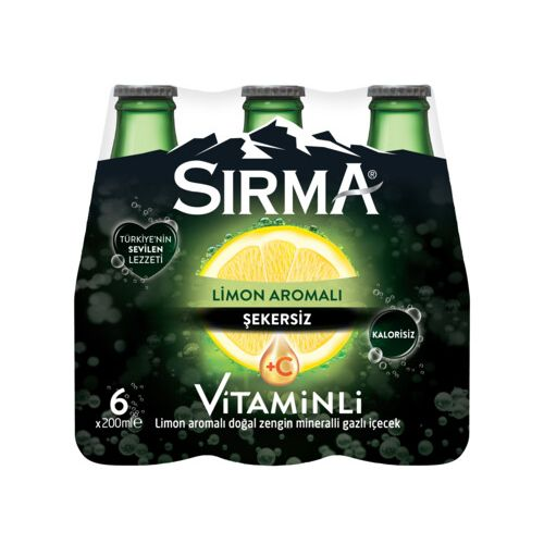 Sırma C-Plus Limon 6x200 Ml
