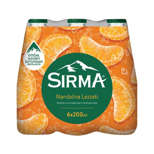 Sırma C Vitaminli Mandalina 6x200 Ml