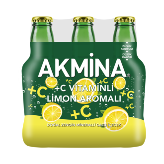 Maden Suyu Limonc Vitamn 6x200 Ml Akmina