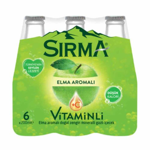 Sırma C Vitaminli Elma 6x200 Ml