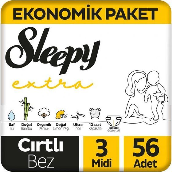 Sleepy Extra Jmb Midi 56 Adet