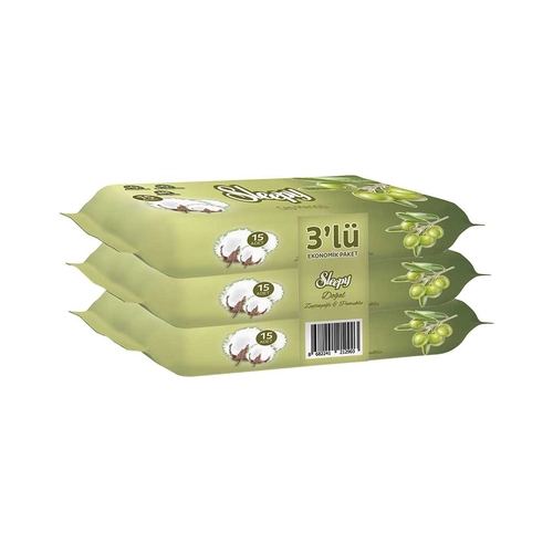 Sleepy Islak Mendil Zeytinyağlı 45 Adet