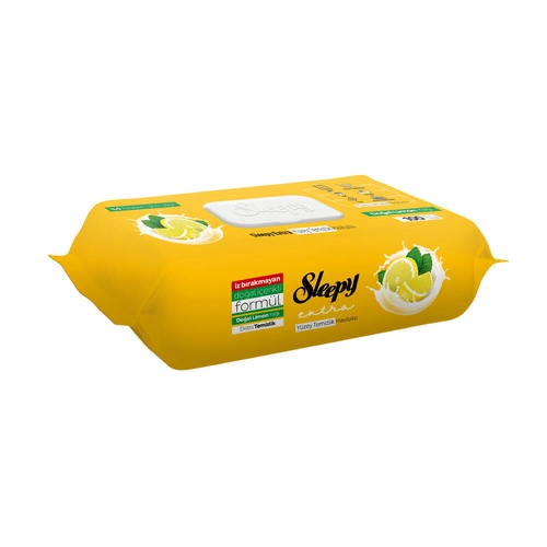 Sleepy Yüzey Temizleme Havlusu Limon 100 Adet