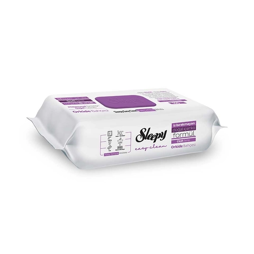 Sleepy Yüzey Temizleme Havlusu Orkide 100 Adet