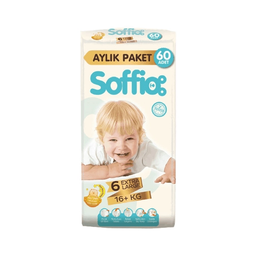 Soffio Çocuk Bezi Extra Large 60 Adet