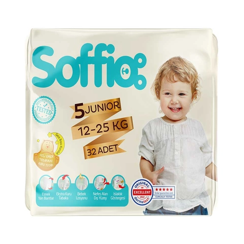 Soffio Çocuk Bezi Junior 32 Adet
