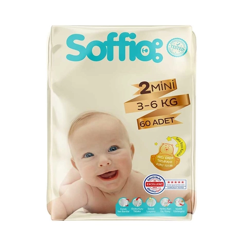 Soffio Çocuk Bezi Mini 60 Adet