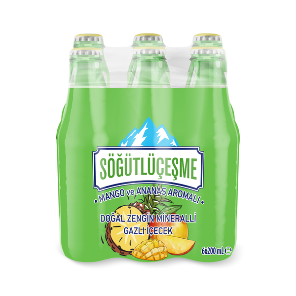 Söğütlüçeşme Mango Ve Ananas Aromalı 6x200 Ml