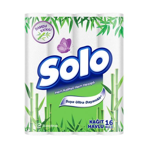 Solo Bambu Kağıt Havlu 16 Adet