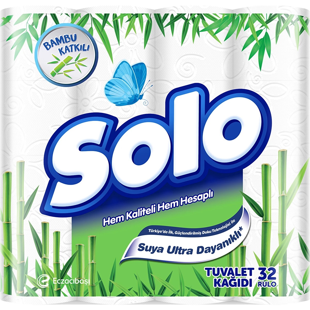 Solo Bambu Katkılı Tuvalet Kağıdı 32 Adet