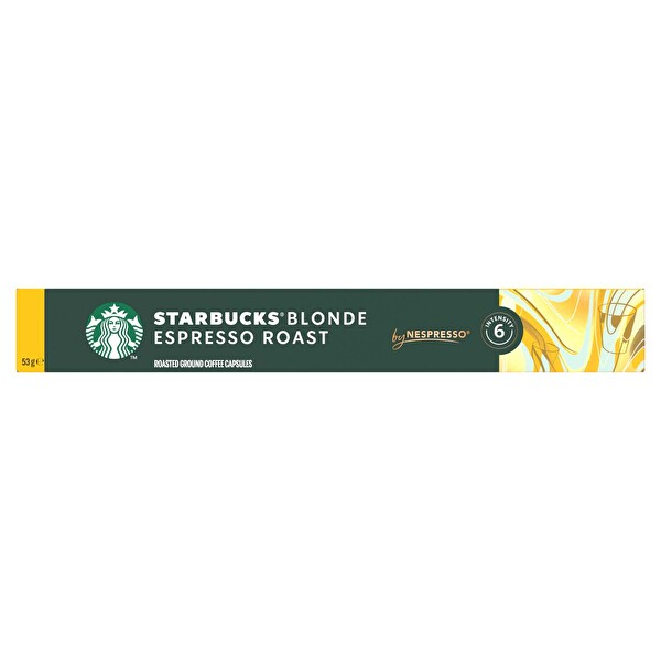 Starbucks Blonde Espresso Roast Kapsül Kahve 57 Gr