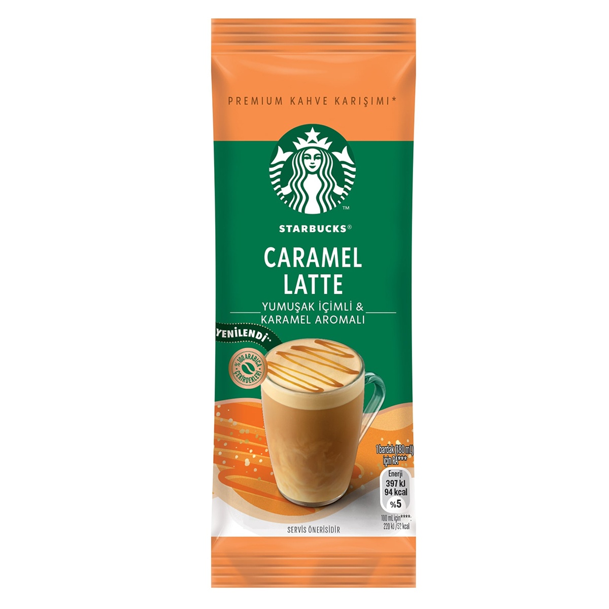 Starbucks Caramel Latte Premium Kahve Karışımı 23 Gr