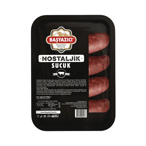 Sucuk Dana Evlik Ferm. 400 G Başyazıcı