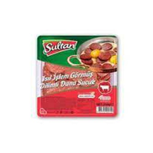 Sultan Aç Pişir Dilimli Dana Sucuk 60 Gr