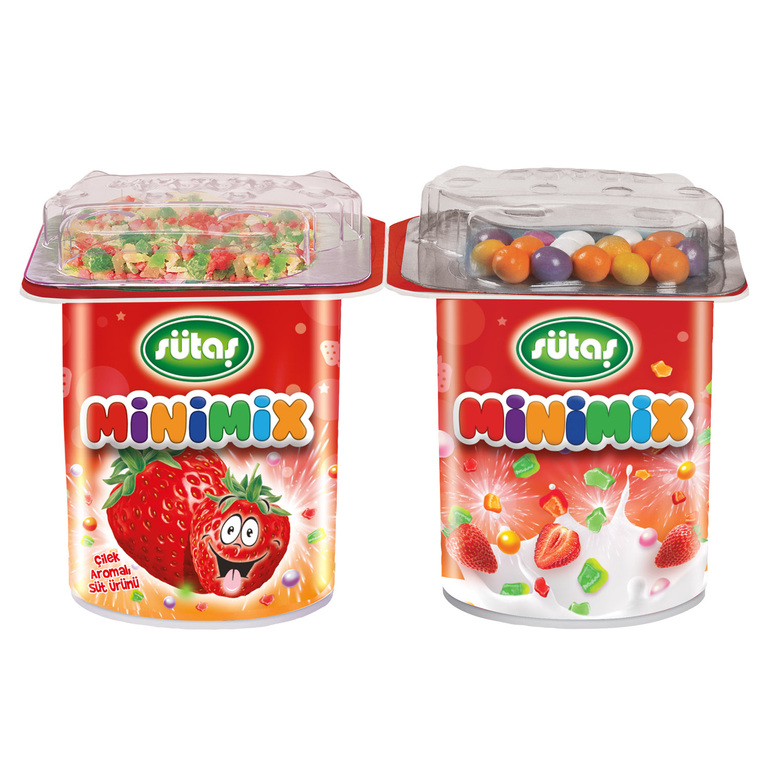 Sütaş Çilekli Minimix 2*90 Gr