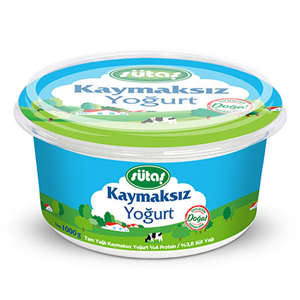 Sütaş Kaymaksız Yoğurt 1000 Gr