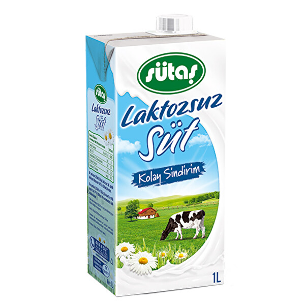 Sütaş Laktozsuz Süt 1000 Ml