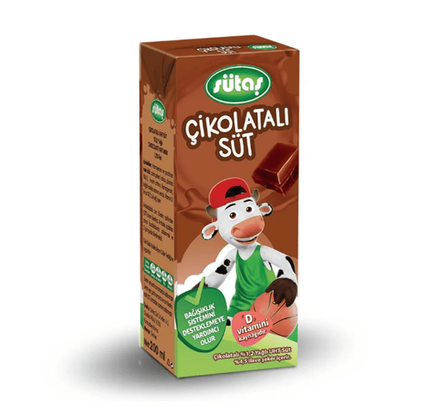 Sütaş Süt Çikolatalı 200 ML