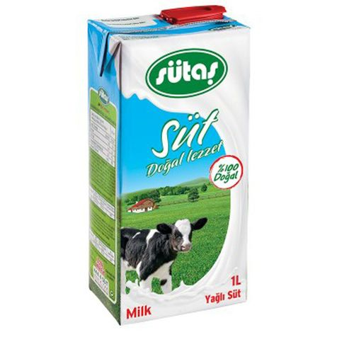 Sütaş Süt Tam Yağlı 1 Lt