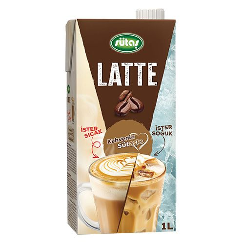 Sütaş Sütlü Kahveli İçecek Latte 1 Lt