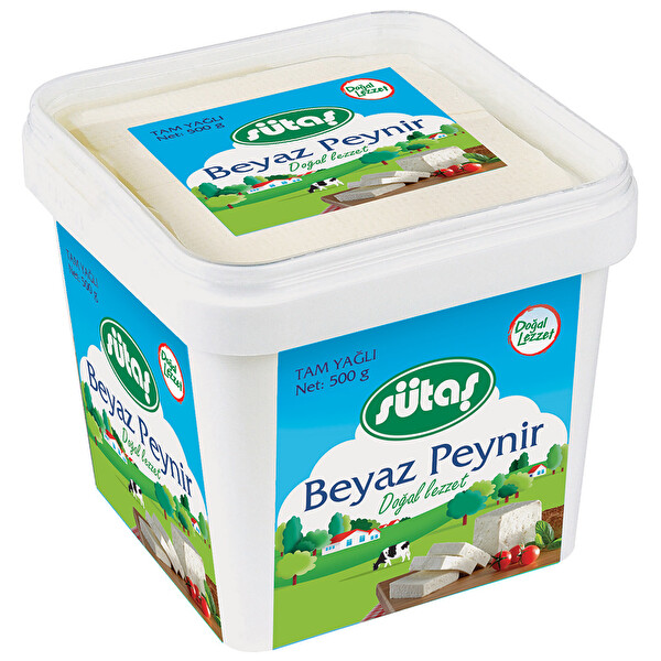 Sütaş Tam Yağlı Beyaz Peynir 500 Gr