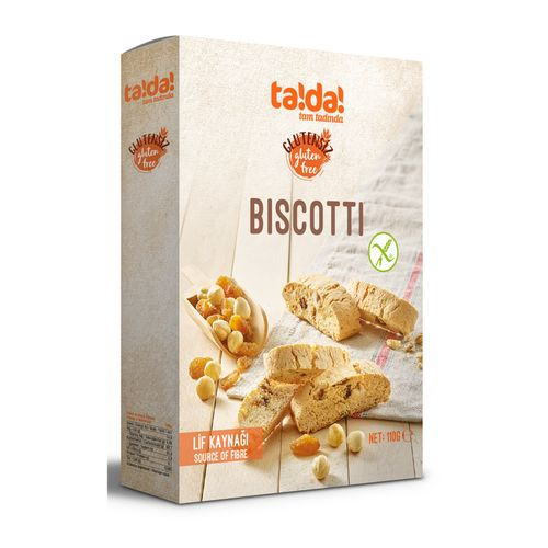 Tada Glütensiz Bıscottı 110 G