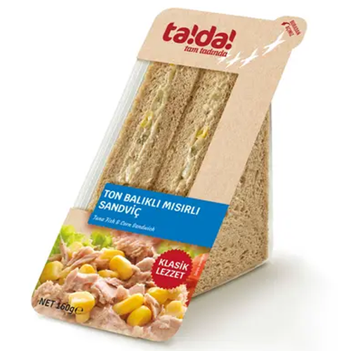 Tada Ton Balıklı Sandviç 160 Gr