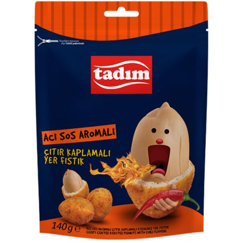 Tadım Acı Sos Kaplamalı Yer Fıstığı 140 Gr