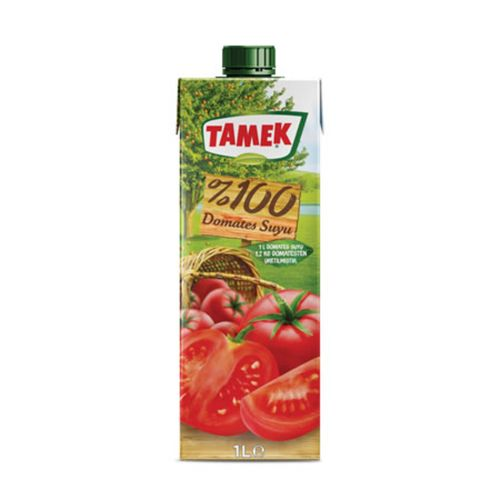 Tamek %100 Domates 1 Lt Tetra